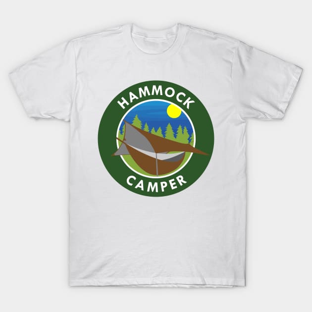 Hammock Camper T-Shirt by BadgeWork